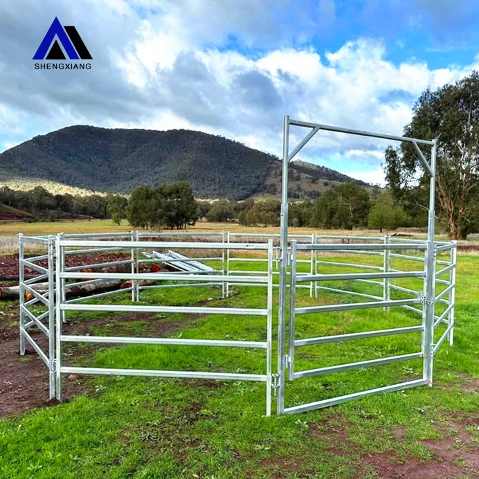 Livestock Fencing Cattle Panels Horse Corral Panels and Gates Galvanized Portable Yard Panel for Farm Animals Fencing MegaBDM