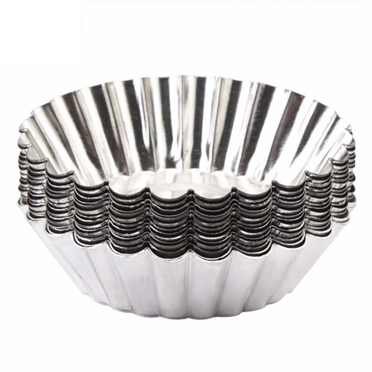 Tart Shell Mold Small Tart Pie Tin Mini Cupcake Cake Muffin Cookie Mold Baking Cups Egg Tart Mold Baking Cups Tins