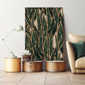 Factory Wholesale Custom Any Canvas Print American Style Gold Leaf Abstract Painting Wall Art Picture