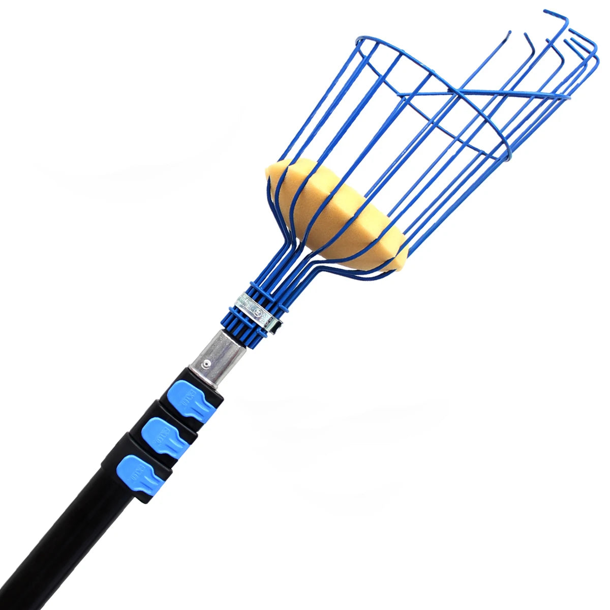 Extentool 24ft New Fruit Picking Tools Telescopic Fruit Picker With Aluminum Telescopic Pole Garden Tool