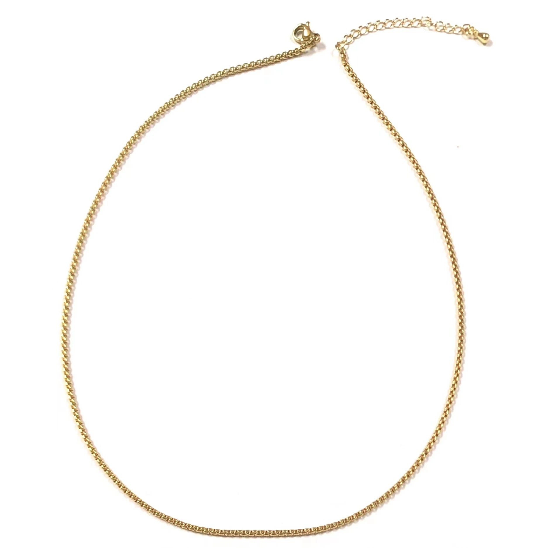WT-BFN038 Lovely and Vintage  Gold Chain with 18k Gold Plated Yellow Brass Chain for Women and Gifts