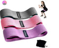 Home Gym Equipment Fitness Hip Loss Weight Belt Elastic Fabric Yoga Exercise Band Resistance Set