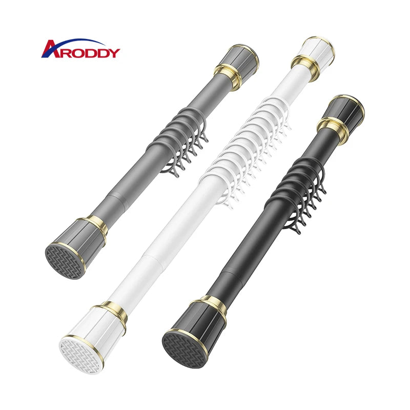ARODDY E-commerce Multiple Colors Carbon Steel Curtain Rods and Accessories Curtain Hanging Extendable Rod
