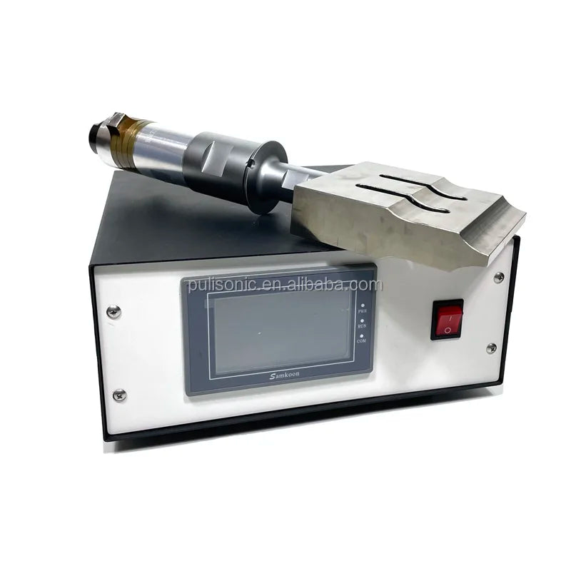 4000W Various Frequency Ultrasonic Spot Welder Generator Transducer Booster Horn for Fabric Stationery Ultrasonic Welding
