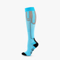 Outdoor Fitness Compression Socks for Summer Sports - Elastic Compression Stockings for the Calves Suitable for Yoga Socks