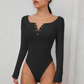 Liu Ming Cheap Wholesale Fall Y2K Women Clothes Long Sleeve Romper Outfits Skinny Jumpsuit