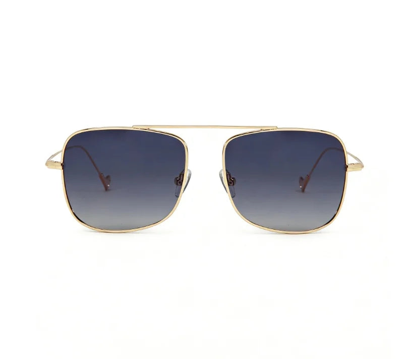 Wholesale High End UNISEX Sunglasses Vintage Green Metal Frames Polarized TAC Lenses Famous Brand High Quality Small MOQ