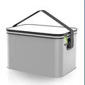 Portable 15L Folding Plastic Water Bucket Storage Bag for Outdoor Activities Camping Hiking Travelling Fishing