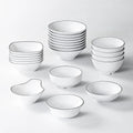 Unbreakable Custom A5 Melamine Small Rice Bowl Hot Pot Seasoning Dish Fast Food Restaurant Soup Bowls Dessert Bowl