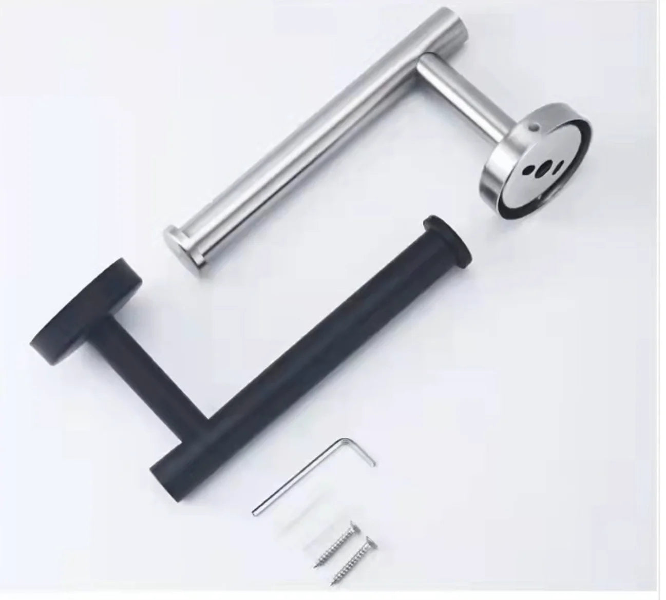 Modern Self-Adhesive  Stainless Steel Toilet Paper Rack Strong Wall-Mount Bathroom Toilet Roll Paper Holder
