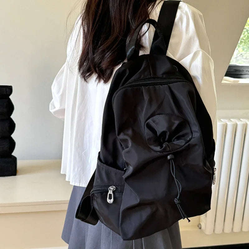 Casual College Style Women's Backpacks High School Student Schoolbag Climbing Sports Female Small Outdoor Travel Shoulder Bags