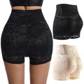 Manlusha Full Hip Buttock Lifting Mid-Rise Women's Sponge Insert Pad Lace Body Shaping Beautiful Body Panties