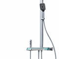 Gun Grey Modern Factory Made Bathroom Shower with LED Digital Display Wall Mounted Shower Column Set for Farmers Home