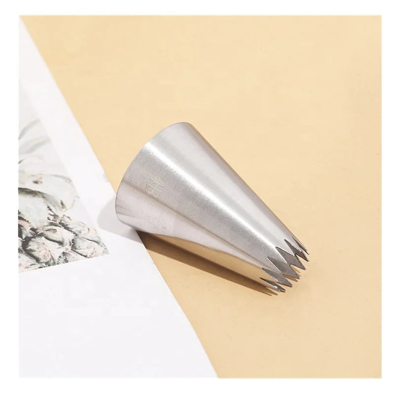 Youyu Piping Nozzles 4B 25MM Seamless 304 Stainless Steel Eco-Friendly Customizable Multi-color Cake Decorating Tools Medium
