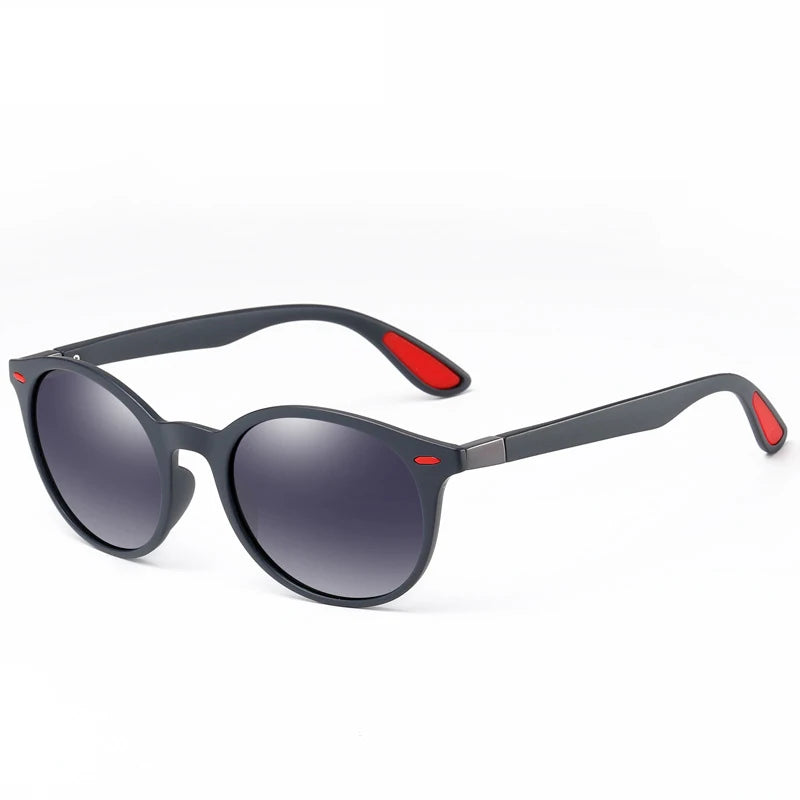 2025 Retro Oval Polarized Sunglasses for Men and Women with UV400 Protection - Fashionable Shades for Driving and O
