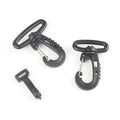 Wholesale Price Cheap Eco Friendly Bag Buckle Accessories Black Plastic Swivel Snap Hook