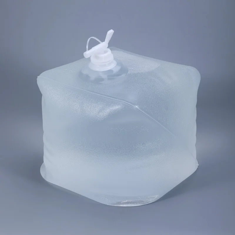 UMETASS Wholesale Portable Outdoor Camping Folding HDPE Food Grade Plastic Bucket Bag