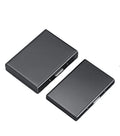 New Promotion Gifts Stainless Steel Multi Card Holder with Selected Anti-theft Brush Cardholder case Credit Card Holder Box