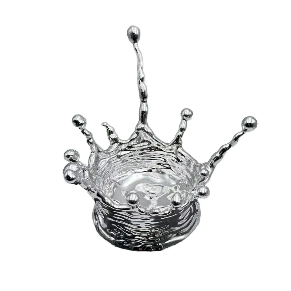 Custom High-End 3D Printed Transparent Luxury Artwork Business Gift Stainless Steel CNC Machining