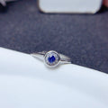 High Quality Branded Bulk 925 Silver Fine Jewelry Natural Sapphire Dainty Stylish Ladies Rings for Wedding and Party