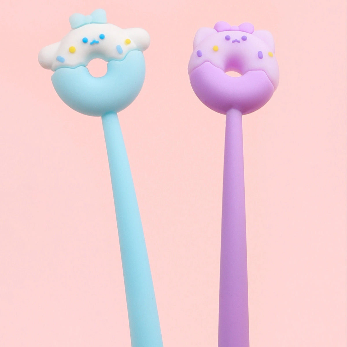 Funny Office Plastic Gel Pens 0.5mm Black Ink Cute Cartoon Kawaii Design Budget-Friendly Cute Student Gift