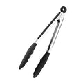 Eco-Friendly Stainless Steel Handle Silicone Food Tong Kitchen Utensil for BBQ Accessories