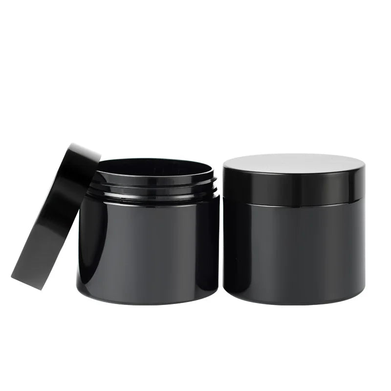 30ml 50ml 100ml 120ml 150ml 300ml Cosmetic Packaging Clear PET Plastic Cream Jar with Lid