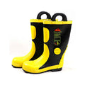Rubber Firefighter Safety Shoes Anti-Fire Proof Boots for Fire Fighting Essential Equipment Accessory