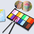 New Arrived Cosmetic Makeup Professional Face Painting Split Color Water Based Face Body Paint Wholesale
