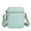 Custom Logo Convenient Portable Nylon Messenger Bag Small Travel Sling Shoulder Bag Cell Phone Pouch Crossbody Mobile Phone Bags
