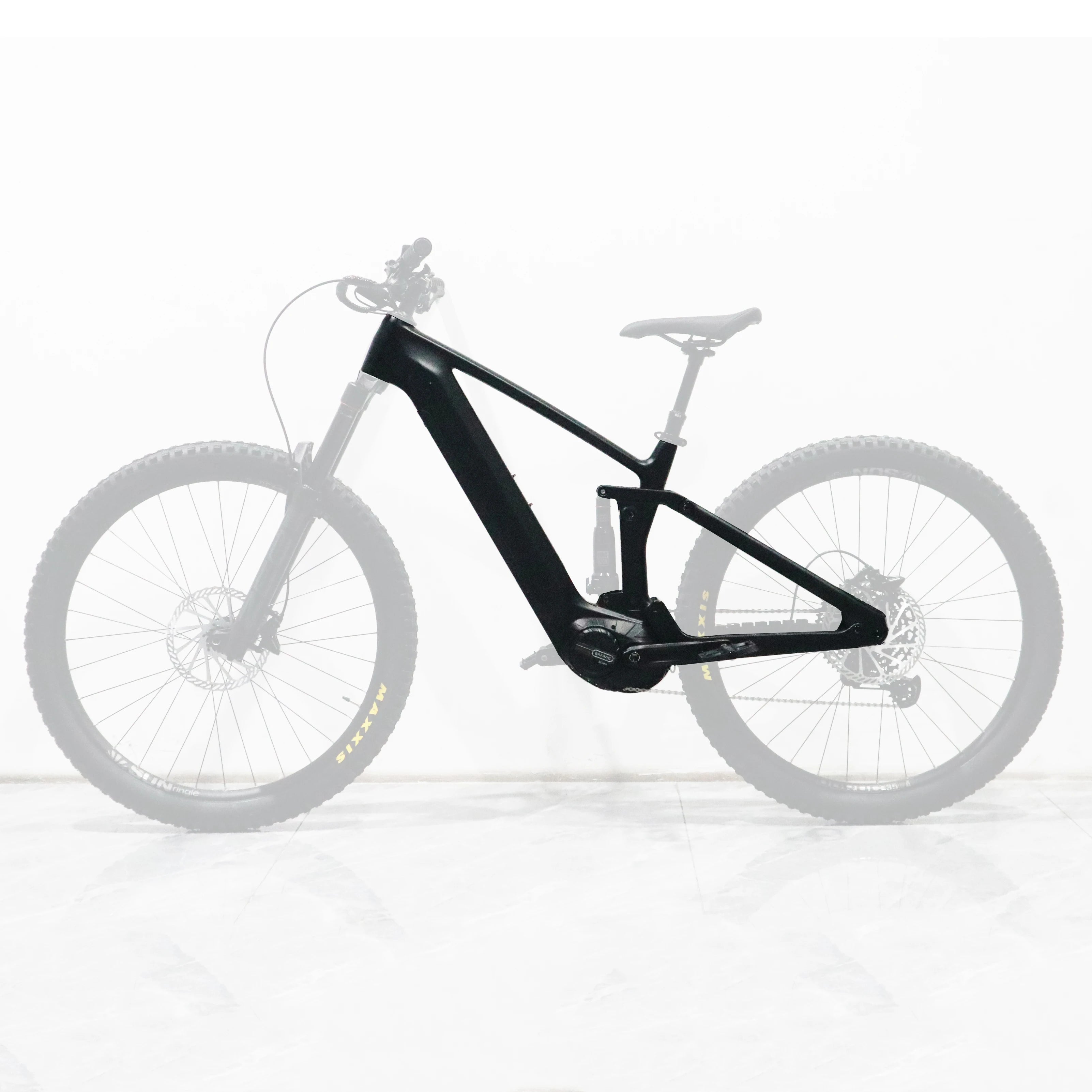 AM Ebike Frame Bafang M510 Carbon Fiber M560 Electric Mountain Bike Frame MTB 29 Full Suspension Bicycle Emtb Frame
