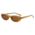 New Oval Sunglasses Personalized Small Frame Fashion Simple Sunglasses