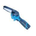 4/6inch Electric Chain Saw  Cordless Chainsaw Mini Garden Chain Saw With Two 1.5Ah Lithium Battery and One Charger