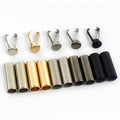 Meetee BK059 Zinc Alloy Sweater Hat Rope Button Decorative Buckle Hanging Plating Bell Rope Head Stop Lock Buckle