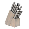 15-Piece Hollow Handle Stainless Steel Kitchen Knife Set LFGB Certified J&J Brand Ambidextrous Design 8-9.9in Blade Length