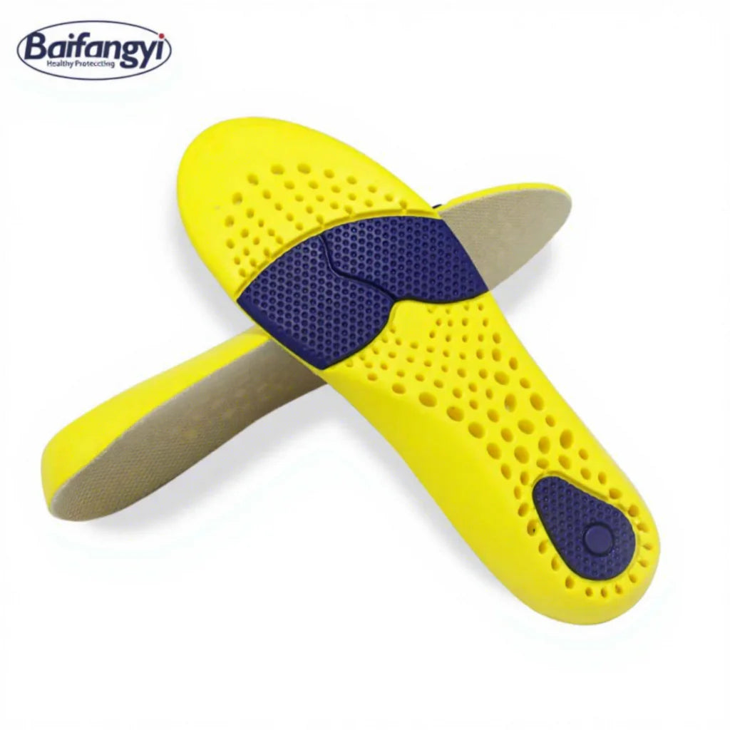 PU Foam Insoles with Gel & Memory Foam Comfortable Shock Absorbers for Shoes Perfect Fit Insol