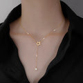 Fashion Jewelry Star Pendant Necklaces Diamond Star Necklace Jewelry for Women