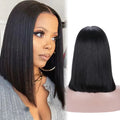 Wholesale 13x4 Lace Frontal Short Lace Front Bob Wigs Natural 100% Brazilian Wigs Human Hair Weave for Black Women