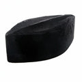 2022 New Design Factory Direct Muslim Men's Muslim Worship Cap Suede Malay Boat Cap Islamic Men's Worship Hat