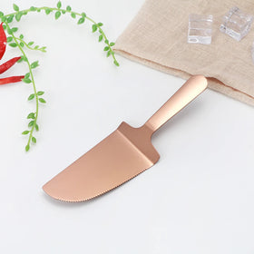 DAOQI 410 Stainless Steel Mirror Polish Wide Cake Pizza Cutter Knife Eco-Friendly Fine Serrated Edge Dishwasher Safe Metal
