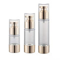 Wholesale 30ml Cosmetics Pump Plastic Airless Bottle Good Quality Recyclable for Face Mask Shampoo Blush Customized