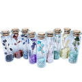 Wholesale High Quality Natural Crystal Skulls Art Sculpture Quartz Hand Carved Crystal Tree Chips Bottle for Crafts