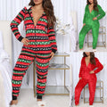 Autumn Hoodie Romper Women Print Winter Jumpsuits Women Christmas Jumpsuits