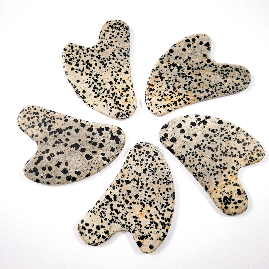 2026 Universal Gua Sha Speckle Stone Scraping Board Facial Massager Health Beauty