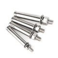AOHUI M6 M8 M10 M12 M14 M16 M18 M20 304 Stainless Steel Bright Finish Expansion Screws/External Expansion Bolts Anchor Anchor