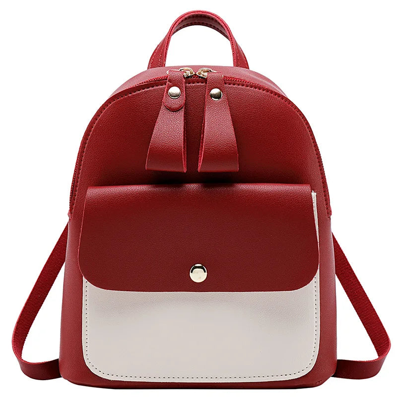 Wholesale Fashion Designer Small Shoulder Bags Women 's Handbags PU Leather Mini Kids Backpack