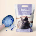 50% Water Absorption Dust Free Blue Colorful Crystal Cat Litter Tray Refills No Clumping Health Care Monitoring Superior