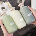 Environment-Friendly HDPE Bottle Pump for Shampoo 200ml/300ml/500ml Capacity Plastic Packaging for Cow Milk Sealing Pump Sprayer