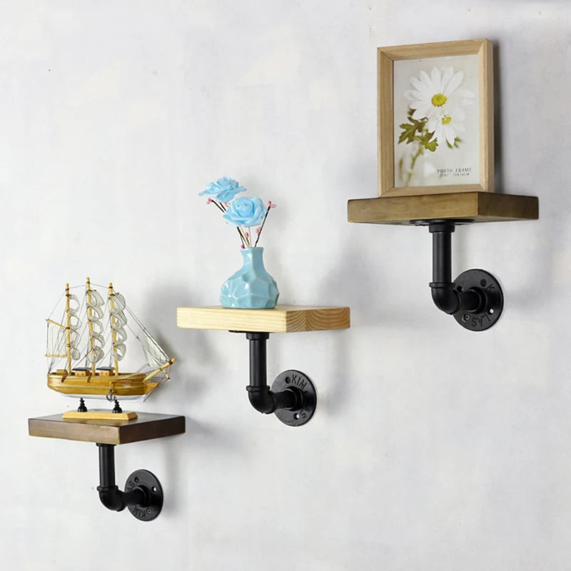 Iron Multifunction Wall Clapboard Receiving Rack Support Brackets Wall Shelf with Customized Size