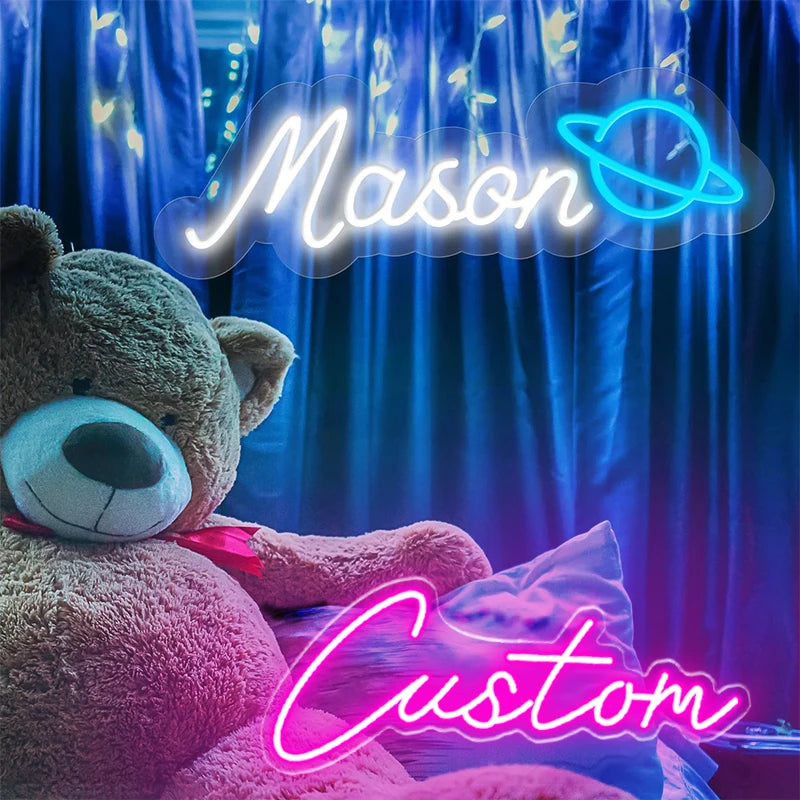 Rebow Drop Shipping No Moq Custom Illuminated Logo Led Acrylic Neon Sign Neon Signs Will You Marry Me